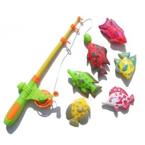 1 Set Kids Educational Beach Fishing Toys Magnetic for Children's Games