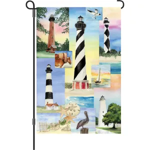 12 in. Flag - 5 Lighthouses