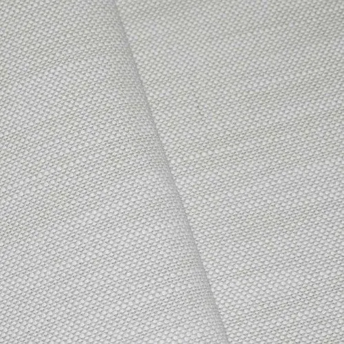 2 1/2 YD PC - Beige/White Indoor/Outdoor Perennials Slub Canvas Decorating Fabric