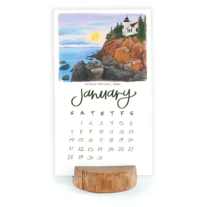 2025 National Parks Stump Calendar by 1Canoe2