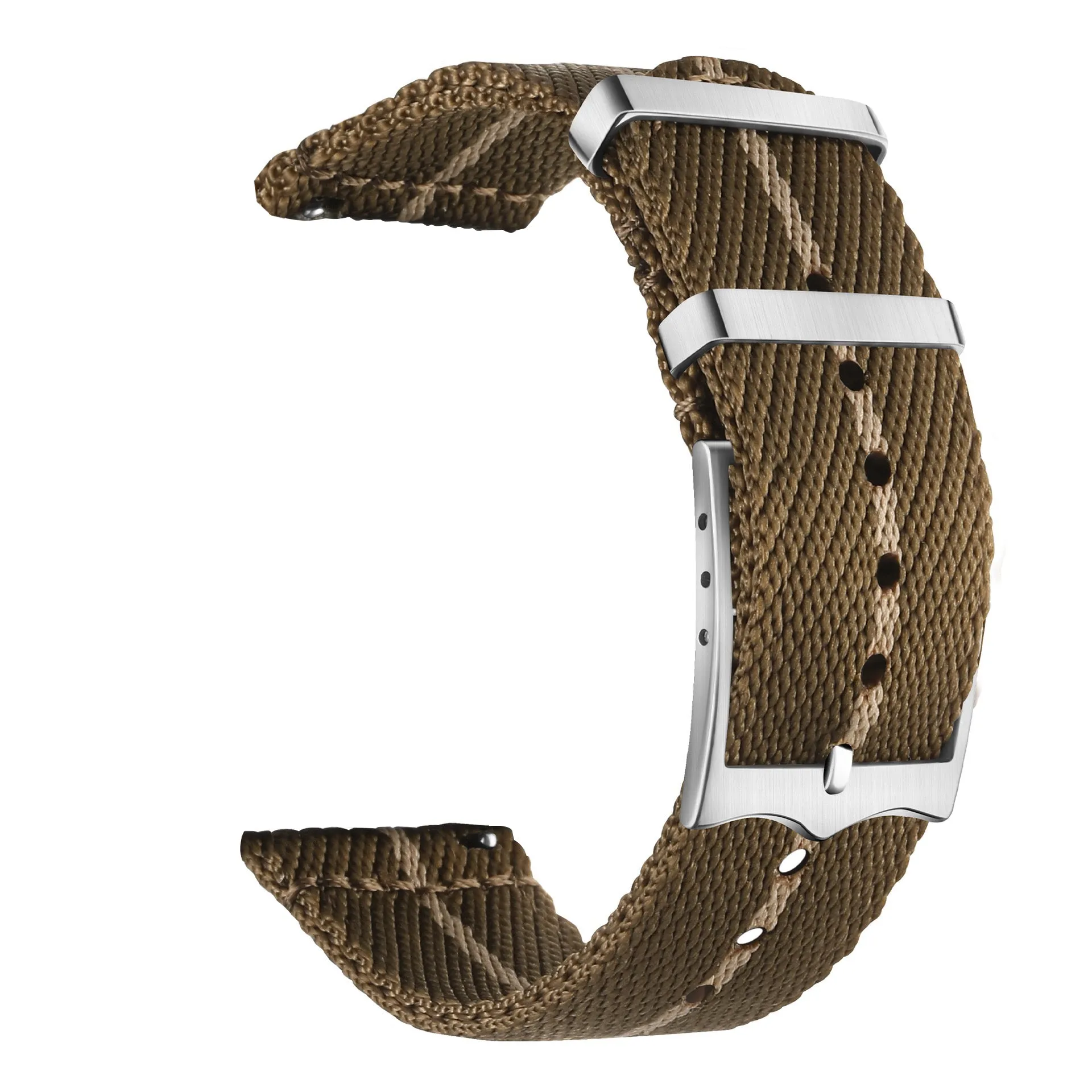 22mm Canvas Watch Strap | Khaki