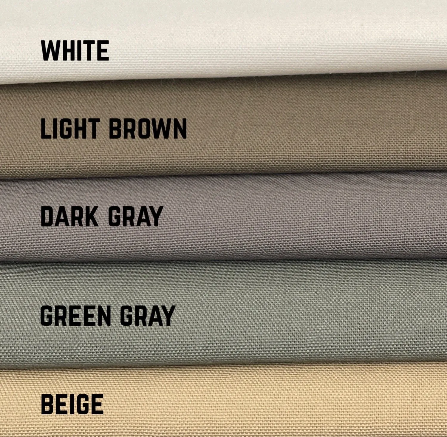 68" 100% Cotton Canvas 12 OZ Multiple Colors Apparel & Upholstery Woven Fabric By the Yard