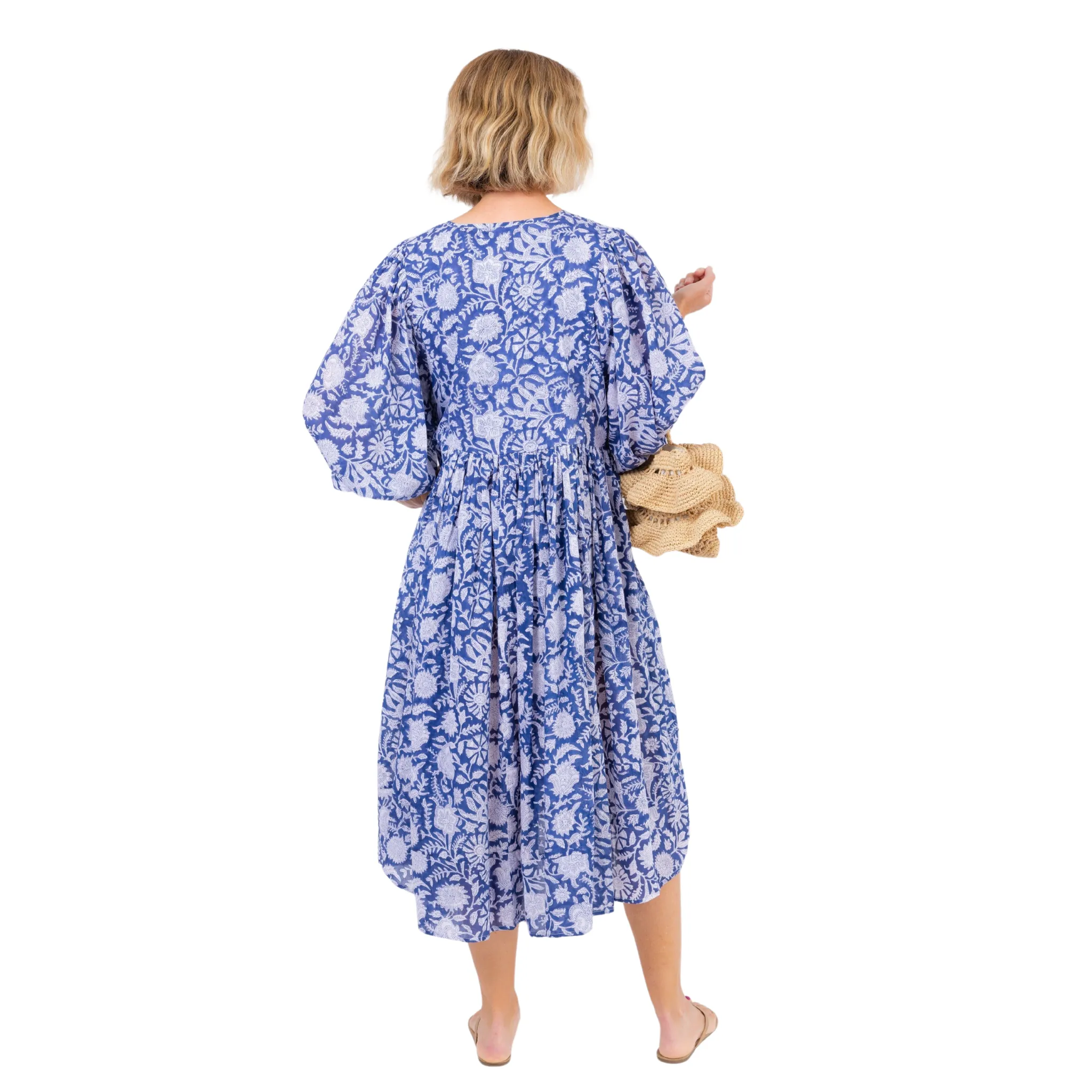 Amalfi Dress in Blue