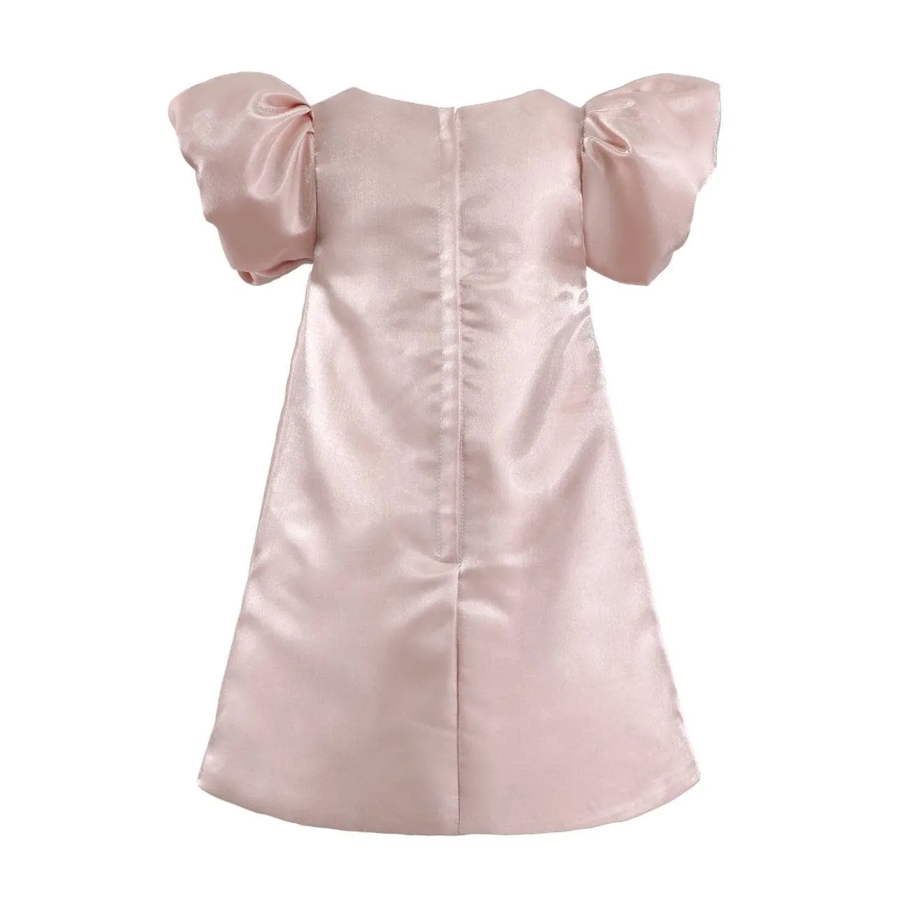 Angelina Satin Bow Dress