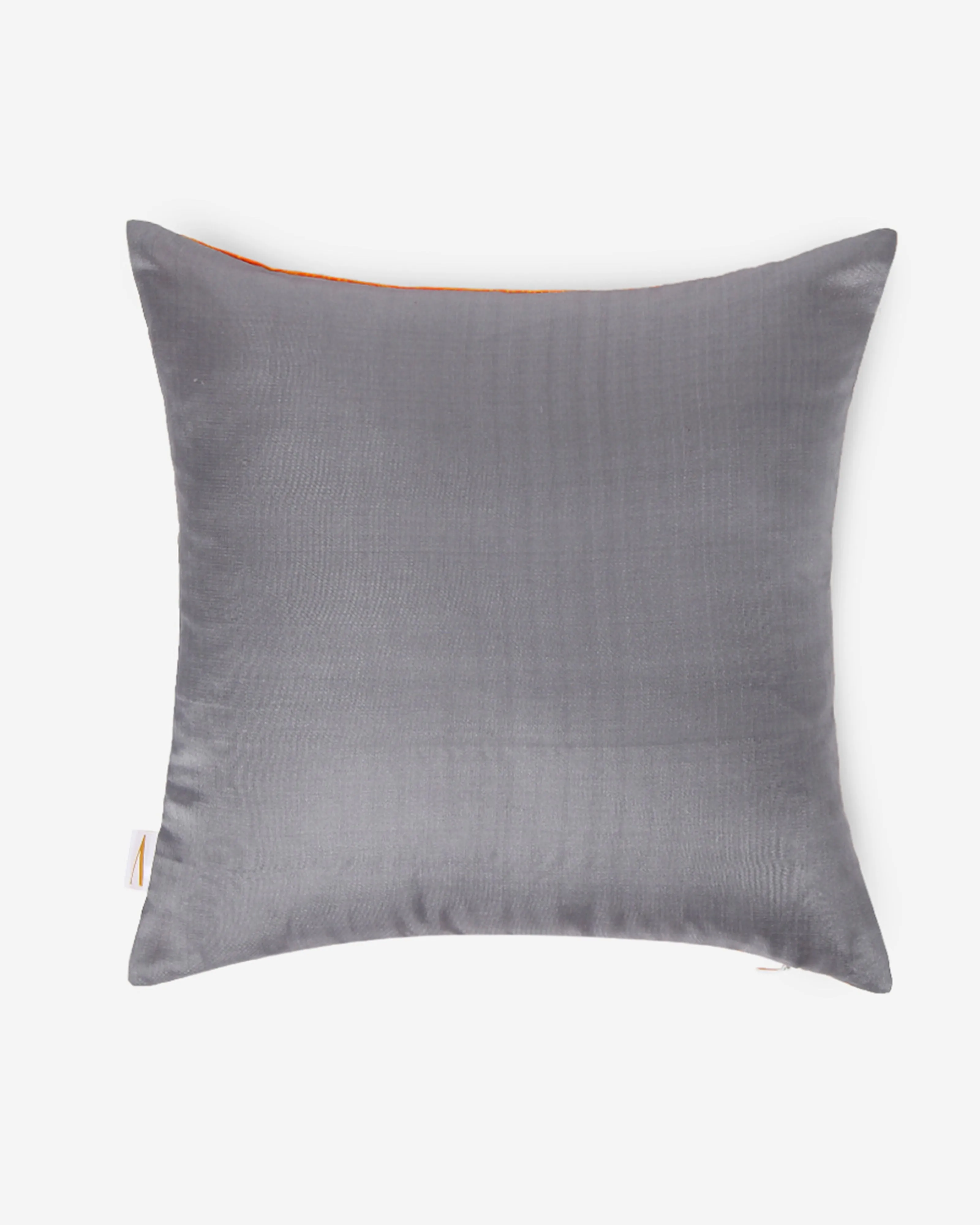 Bageecha Satin Brocade Silk Cushion Cover