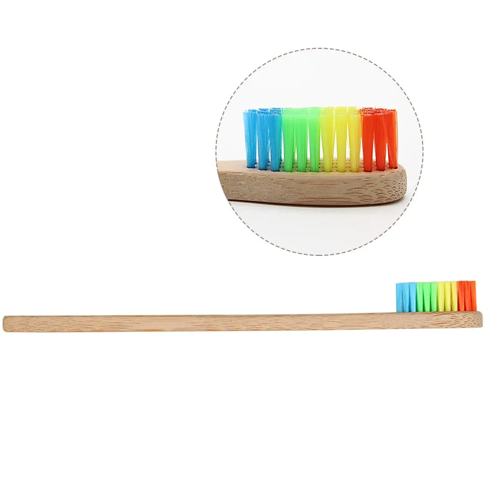 Bamboo Toothbrush Soft Bristle Oral CareTeeth Whitening Tools