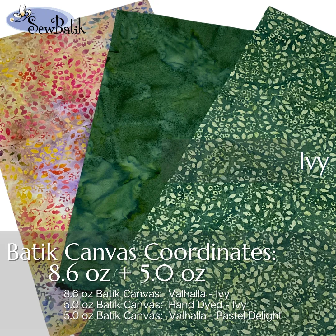 Batik Canvas Coordinate Pack - Ivy