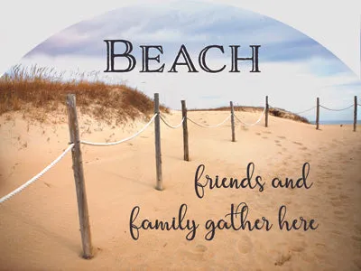 Beach FFG Garden Sign