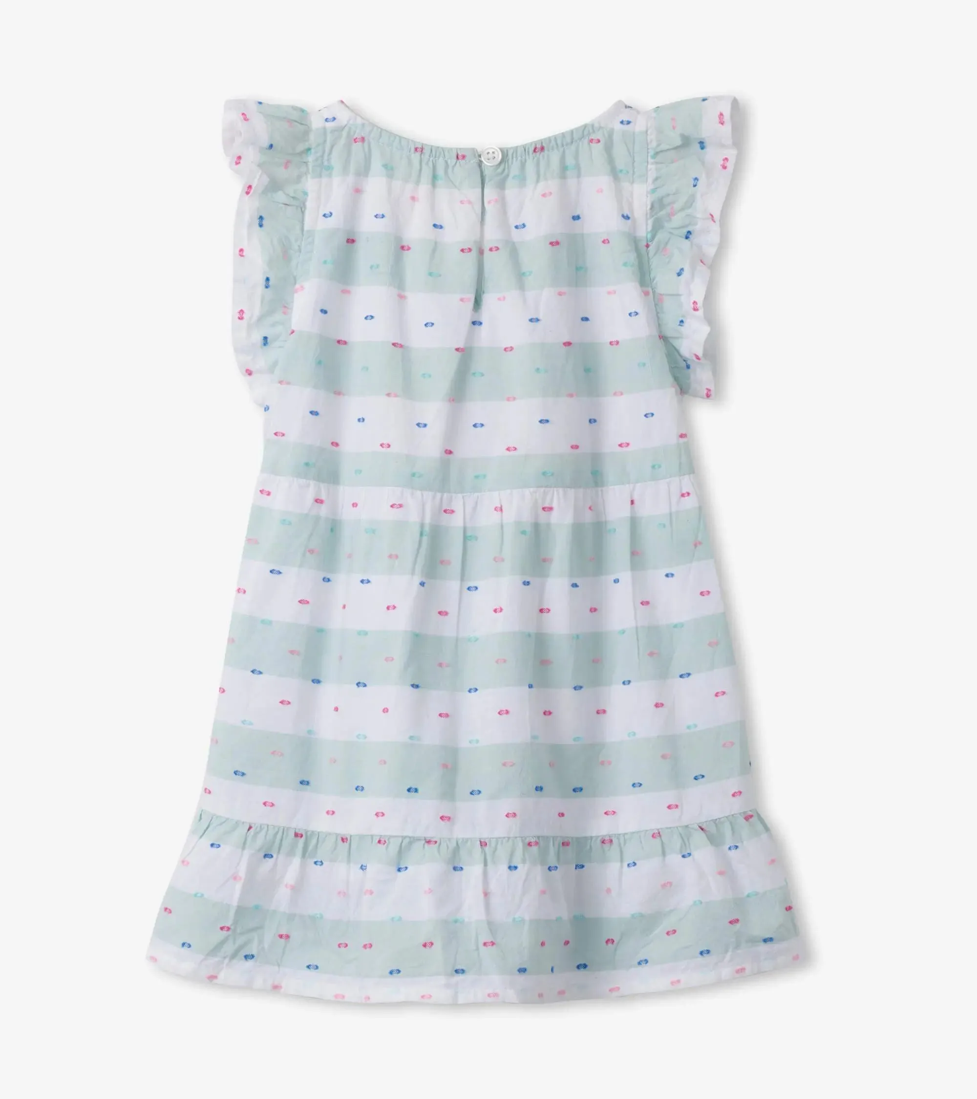 Beach swiss dots baby ruffle sleeve dress | Hatley