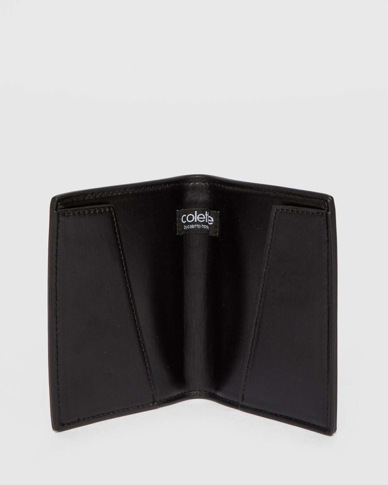 Black Classic Passport Holder