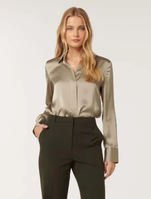 Celia Satin Shirt