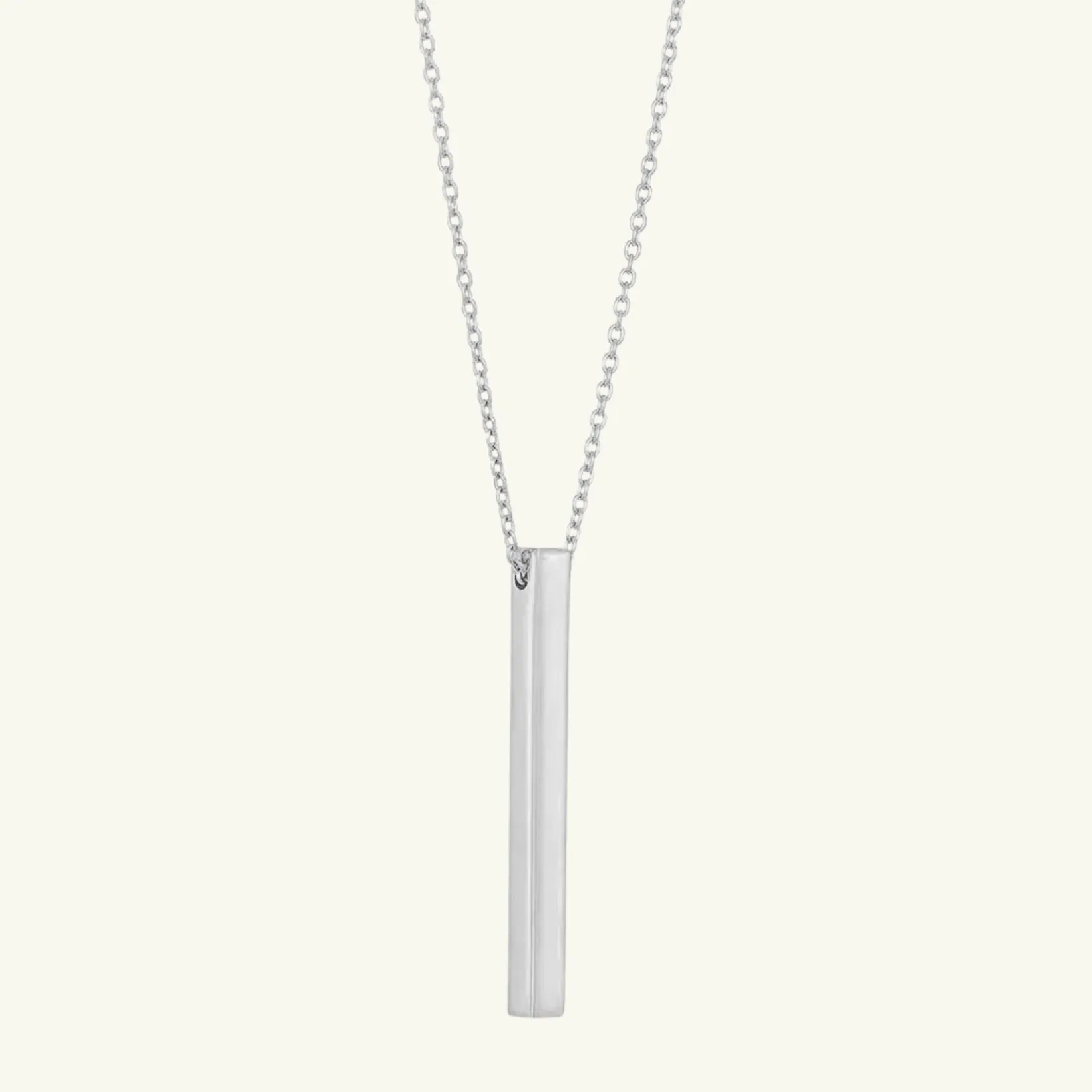 Céline Personalized Vertical Bar Necklace