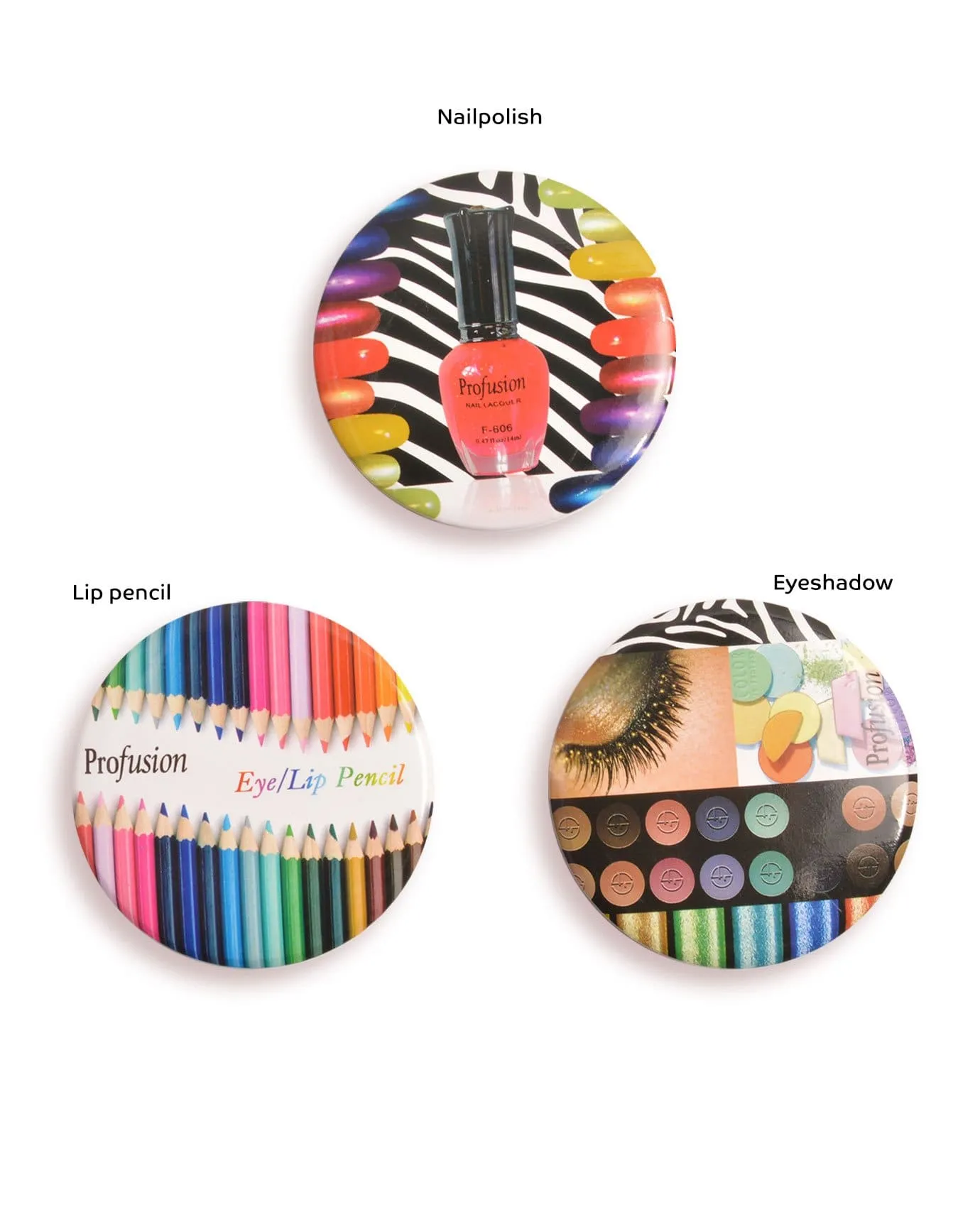 Colorful Makeup Pocket Mirror