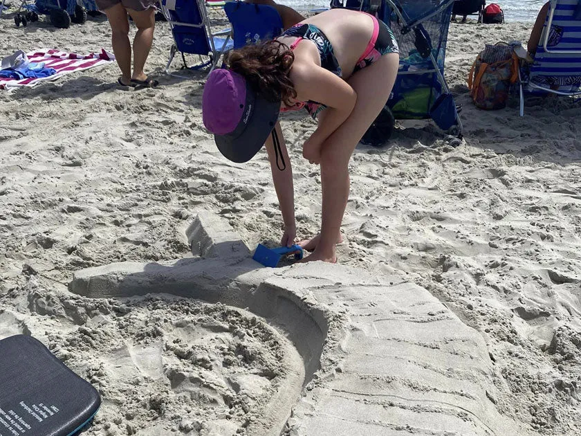 Create A Castle Tool Kit For Perfect Mermaid or Dragons on the beach