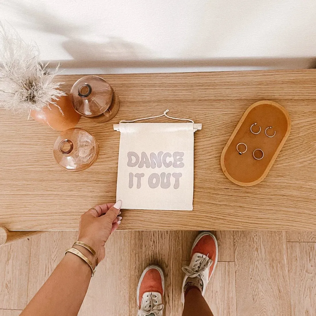 Dance It Out Hang Sign by Imani Collective