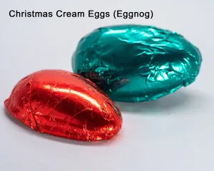 Egg Nog cream egg