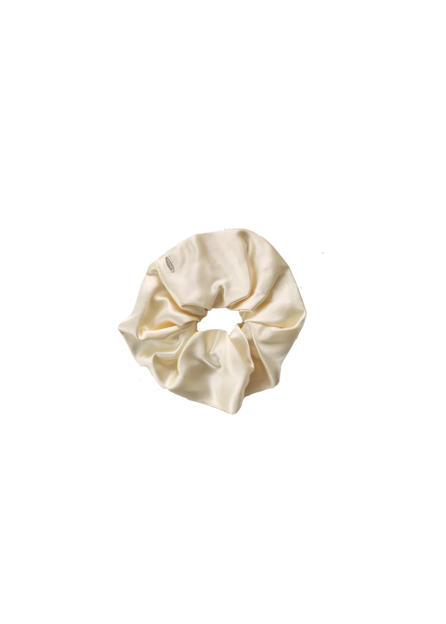 Elegant Scrunchie in Bone