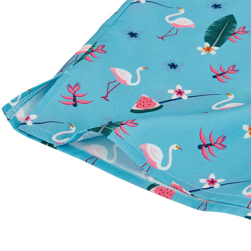 FLAMINGO ALOHA SHIRT