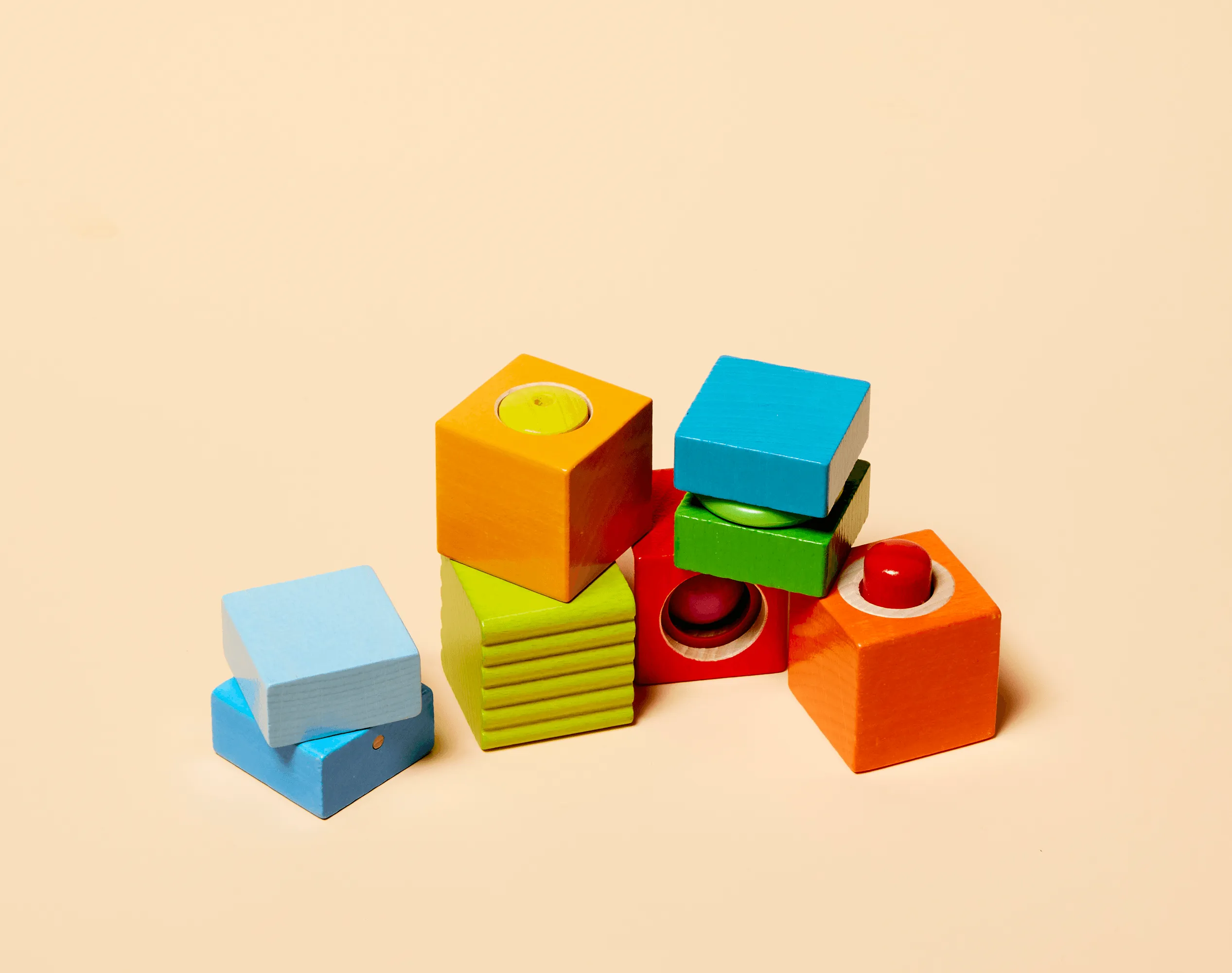 Fun with Sounds Wooden Discovery Blocks