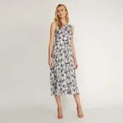 Garden Bloom Fit and Flare Dress