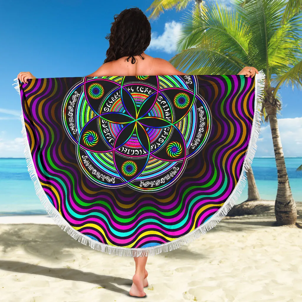 High Vibration Beach Blanket