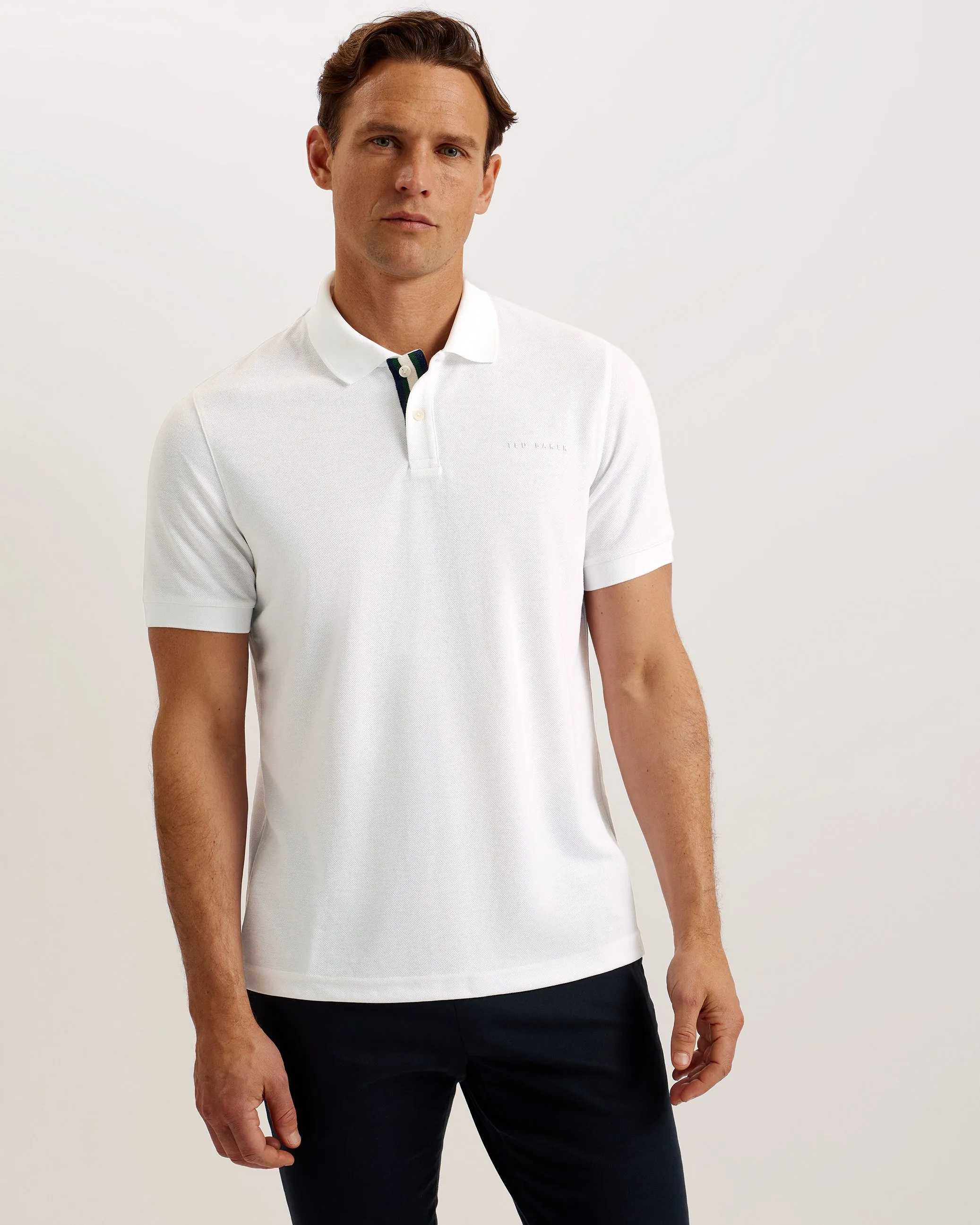 Karty SS Branded Polo Shirt White