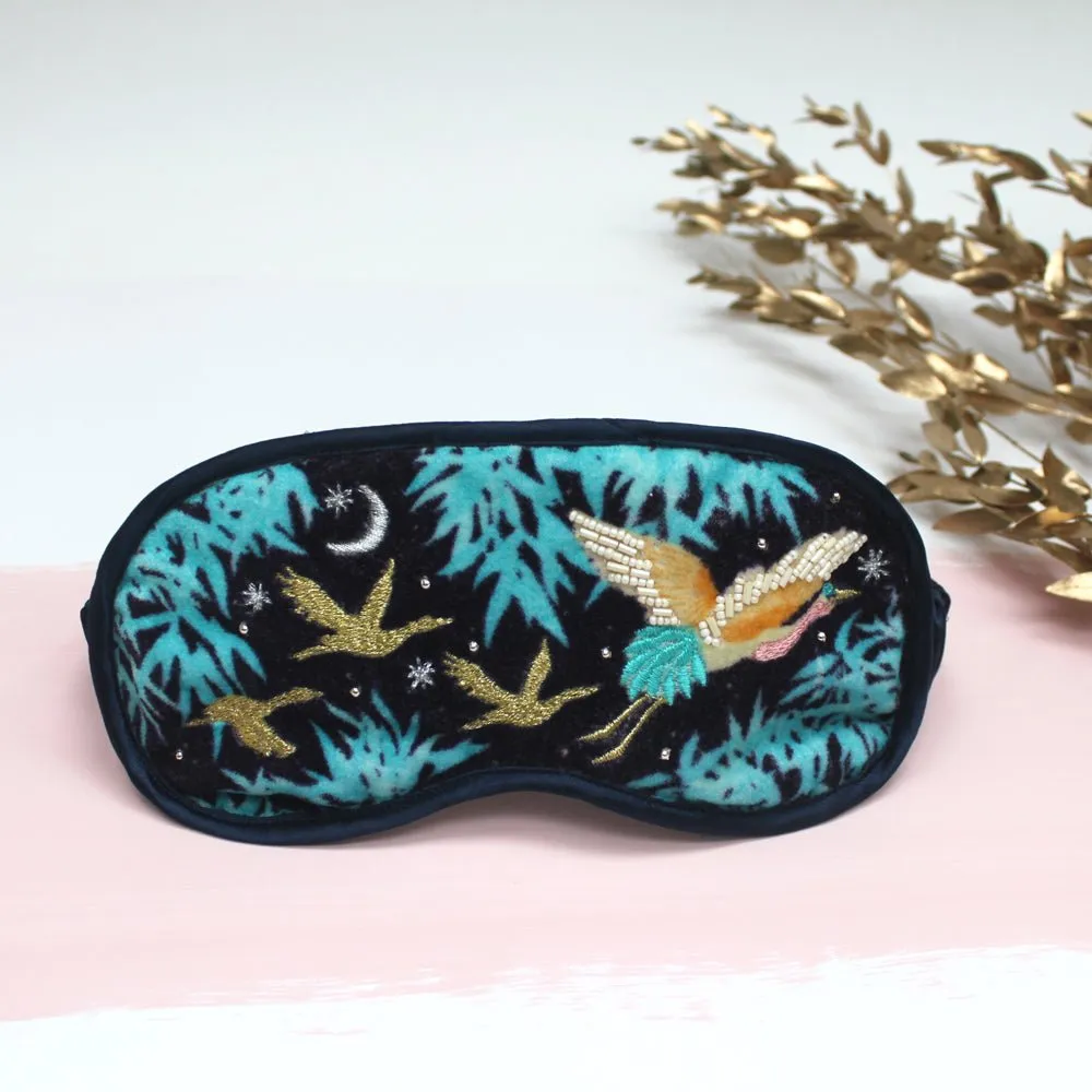 Luxe Crane Eye Mask