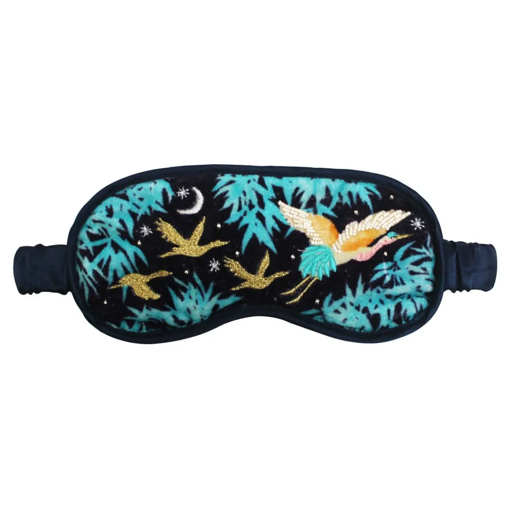 Luxe Crane Eye Mask