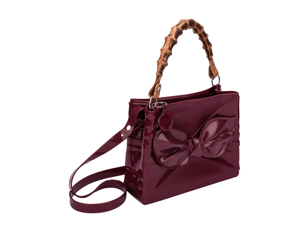 Melissa Tie Viktor And Rolf Red Handbag For Ladies