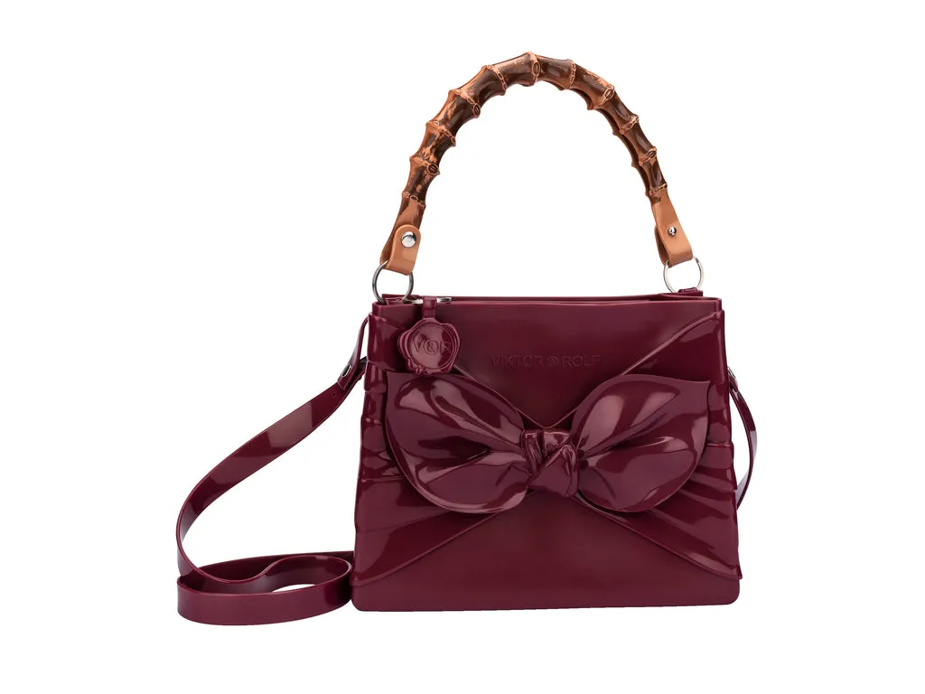 Melissa Tie Viktor And Rolf Red Handbag For Ladies