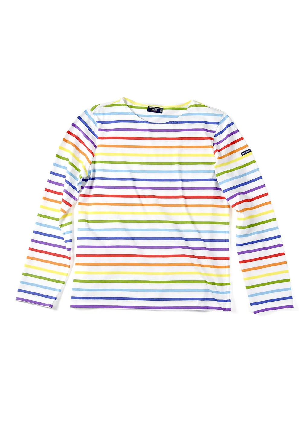 MINQUIERS PRIDE - Rainbow Striped Shirt | Soft Cotton | Men Fit (MULTICO)