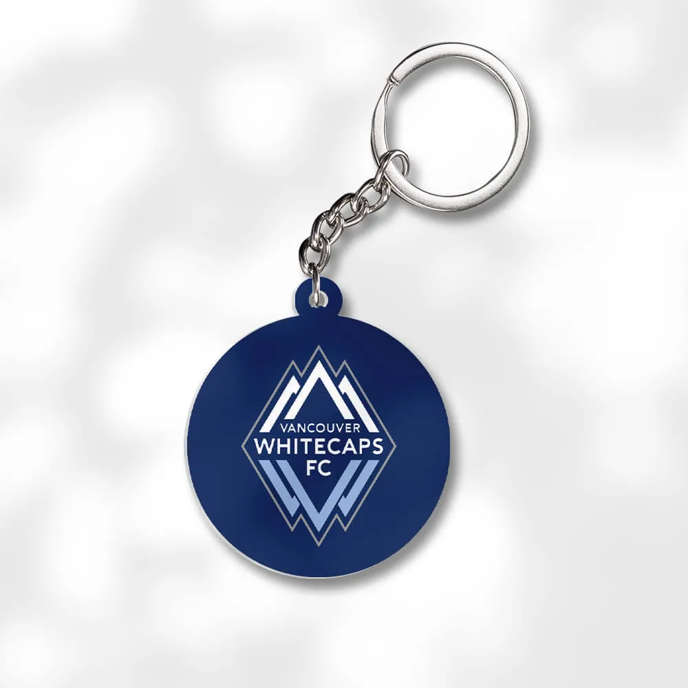 Pack 3 Blue-and-White The Village Keychains