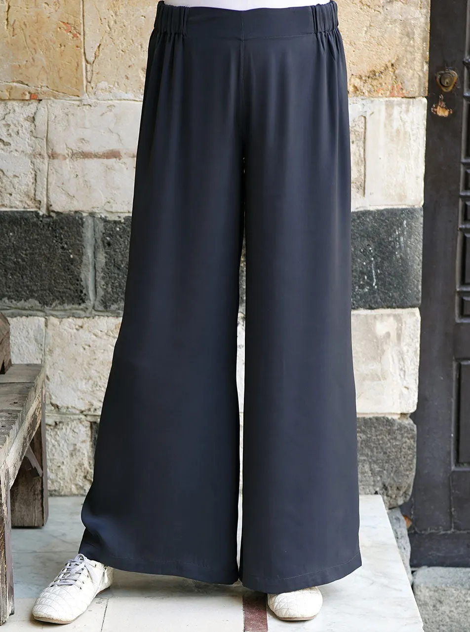 Palazzo Satin Trousers