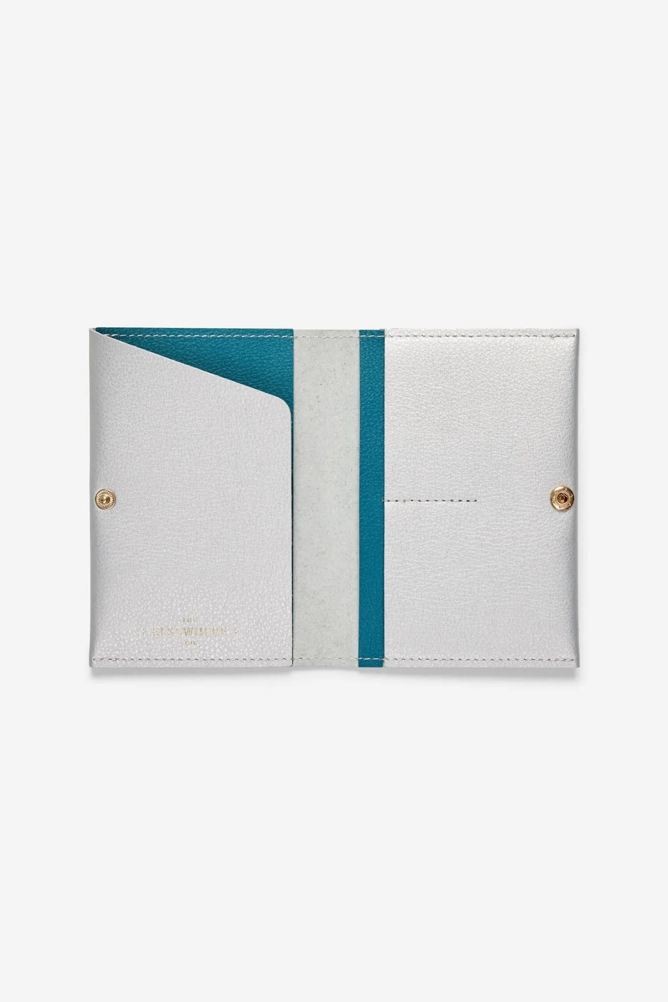 Passport Cover & Card Wallet | Faraway Silver