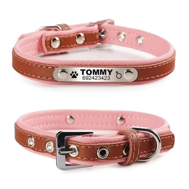 Personalized Engraved Name Collar