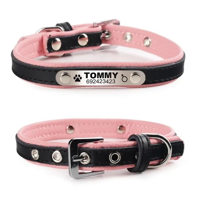 Personalized Engraved Name Collar