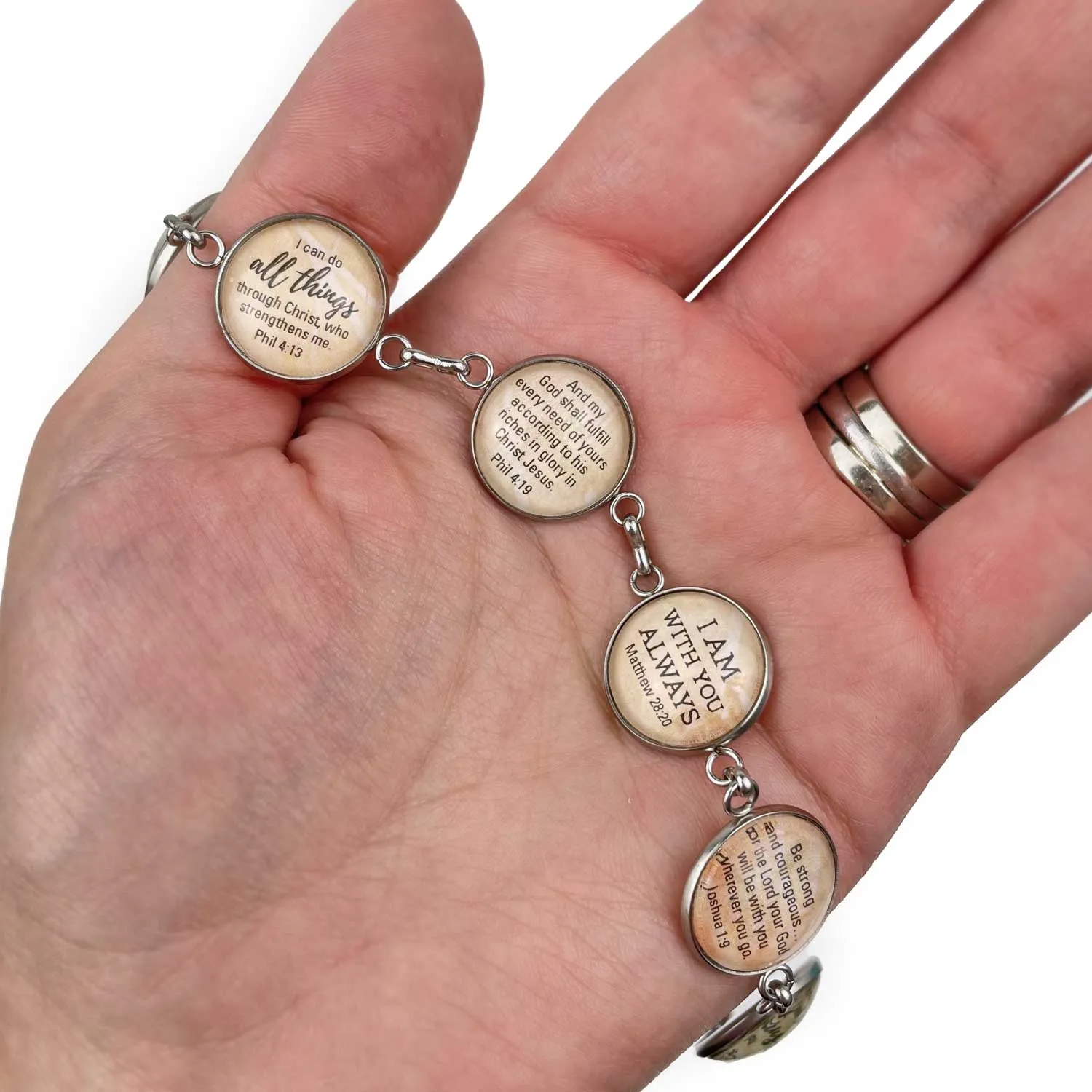 Customizable World Flags Travel Charm Bracelet - Personalize Your Own Country Flag Charms!