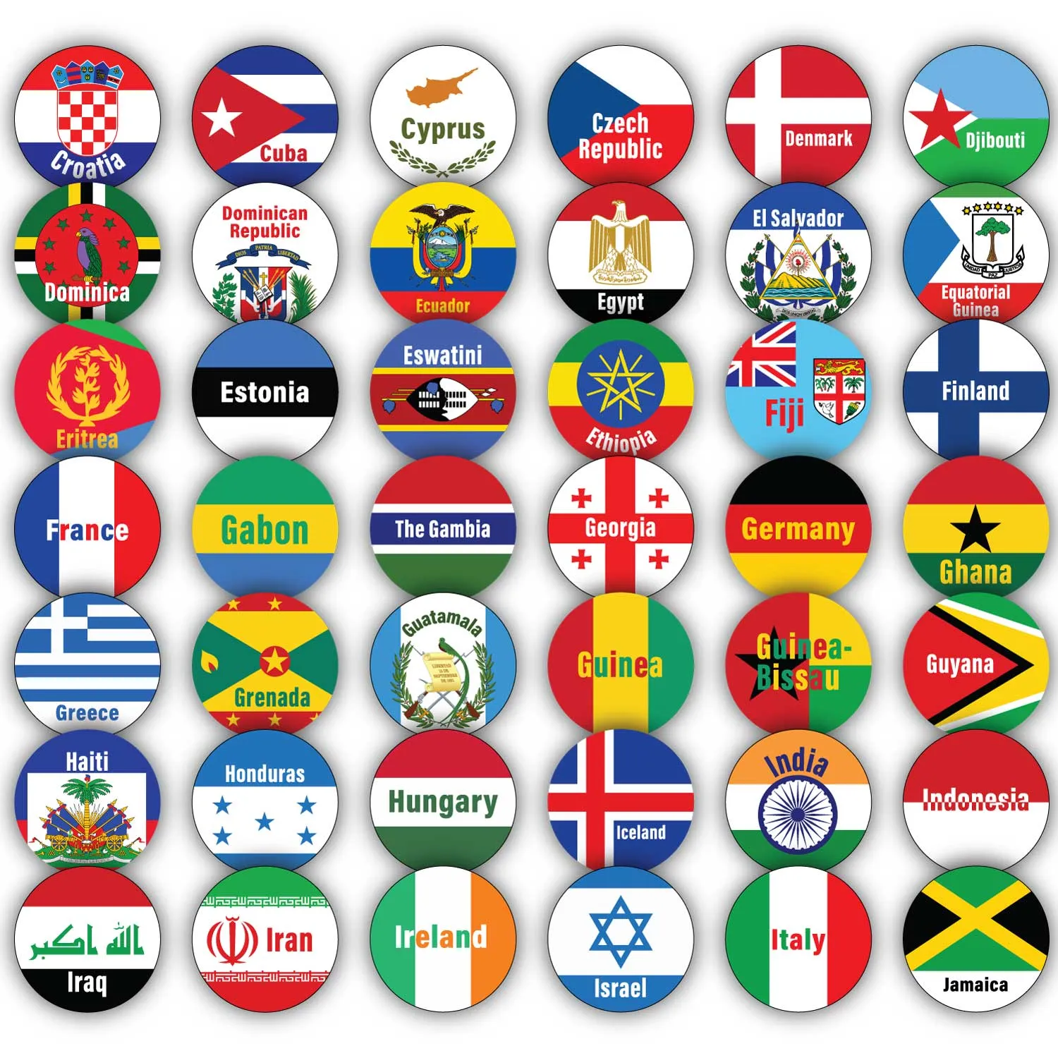 Customizable World Flags Travel Charm Bracelet - Personalize Your Own Country Flag Charms!