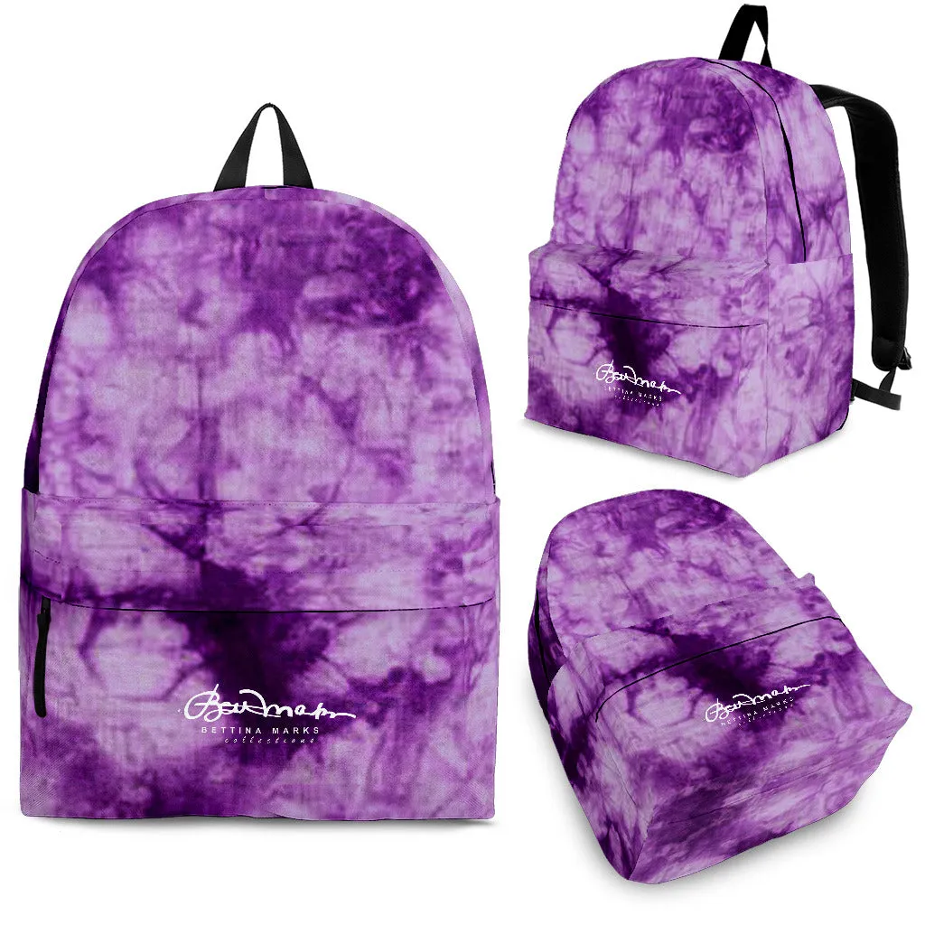 Purple Tie Dye Back Pack