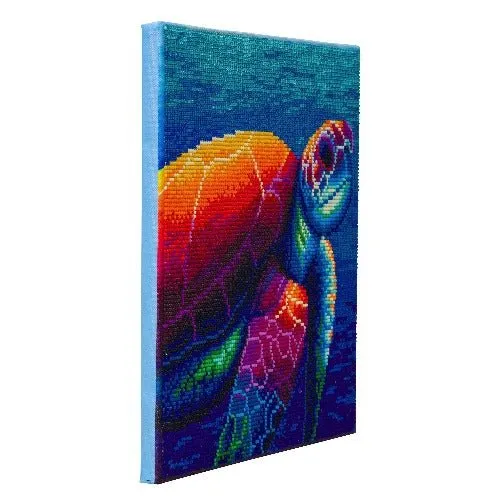 "Sea Turtle" by Rachel Froud Crystal Art Kit  30x30cm