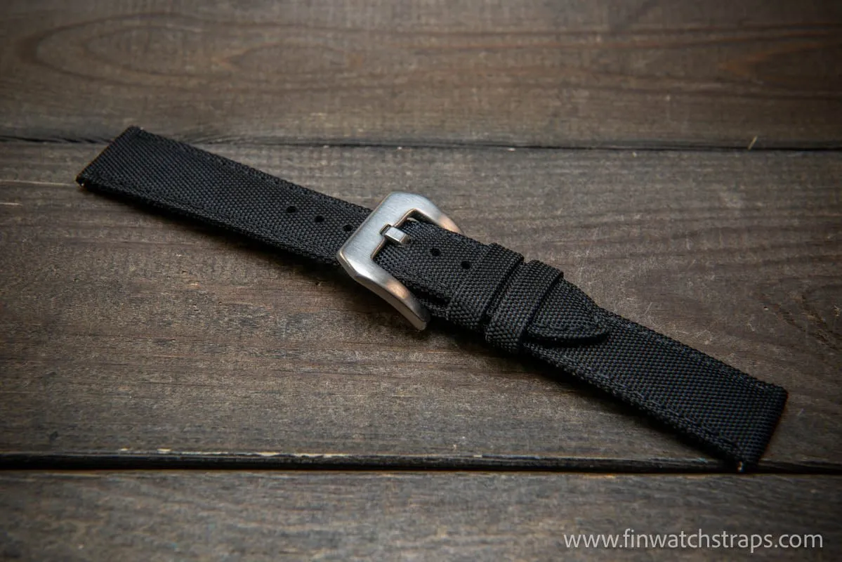 Sailcloth waterproof watch strap. PAM style buckle.