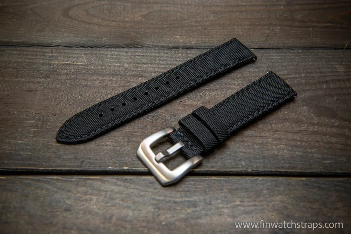 Sailcloth waterproof watch strap. PAM style buckle.