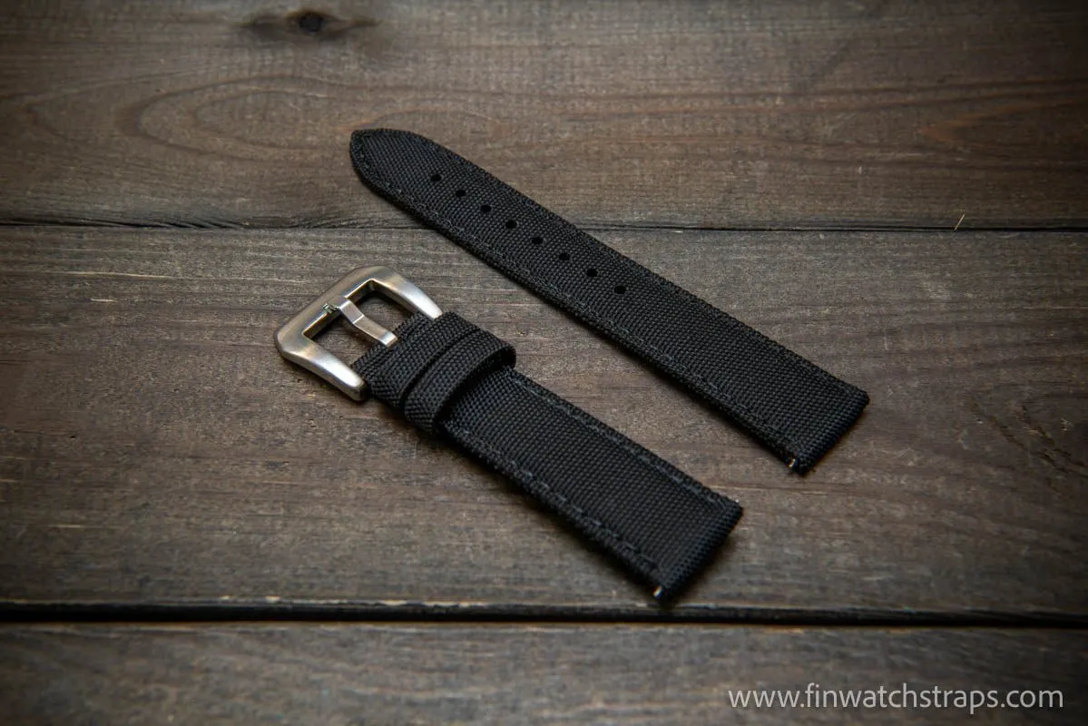 Sailcloth waterproof watch strap. PAM style buckle.