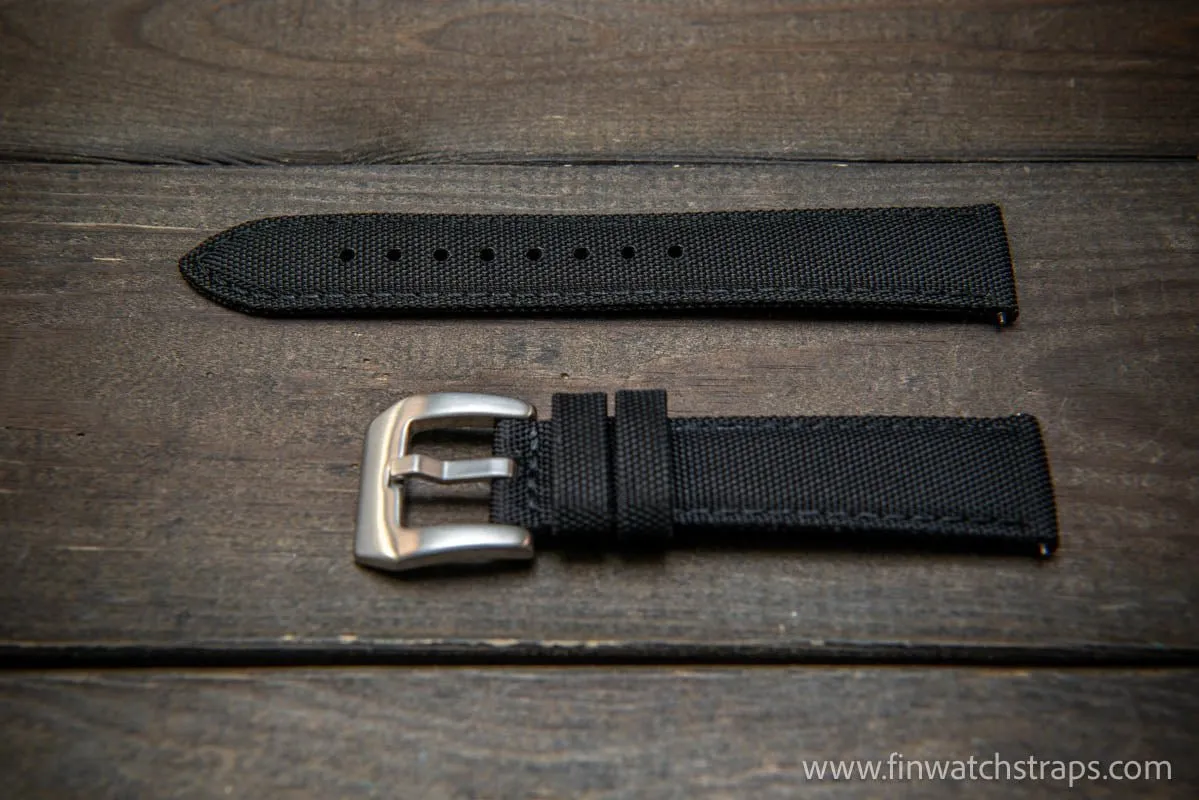 Sailcloth waterproof watch strap. PAM style buckle.