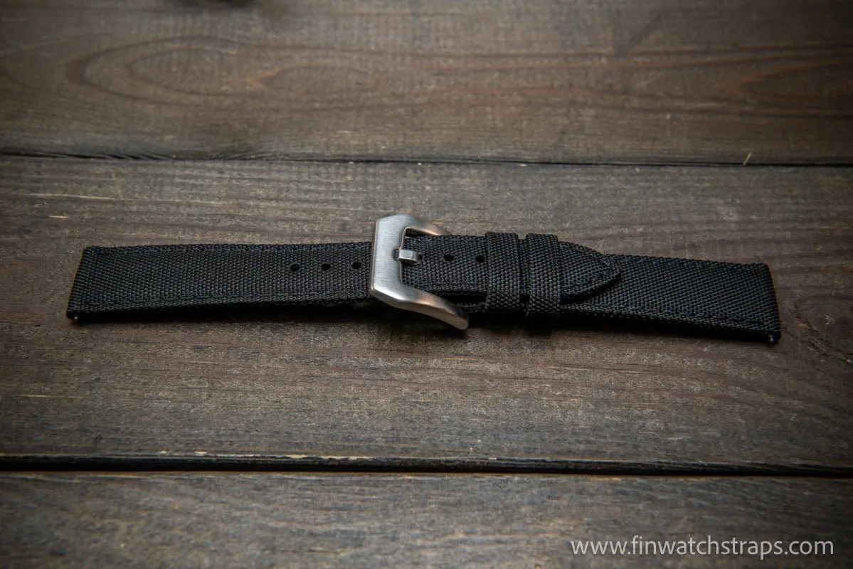 Sailcloth waterproof watch strap. PAM style buckle.