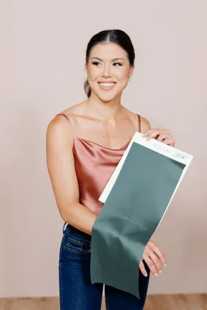 Satin Mega Swatch | Ready To Ship | Eucalyptus