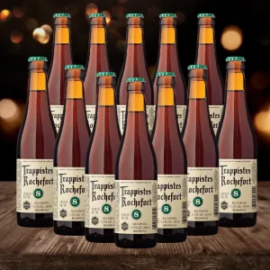 Trappistes Rochefort 8 Belgian Trappist Beer 330ml Bottles - 9.2% ABV (12 Pack)