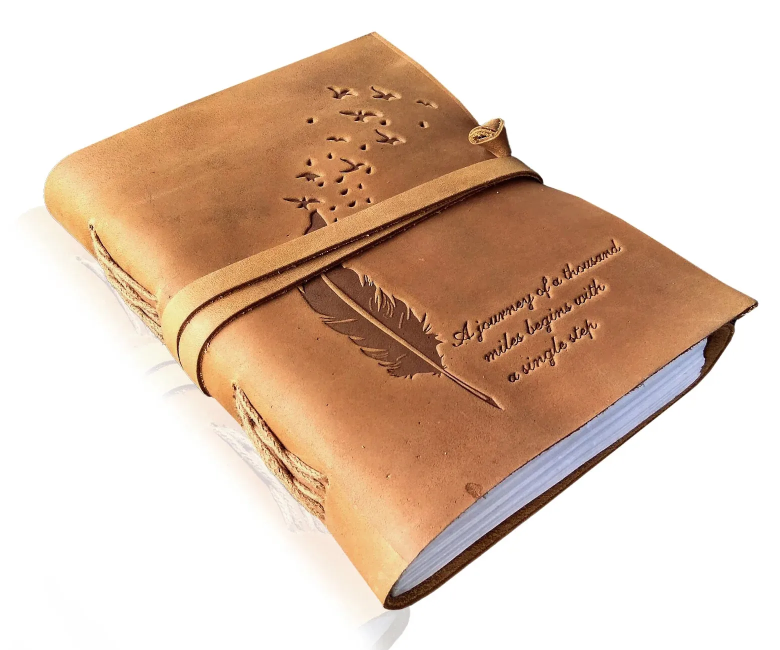 Tree Of Life Leather Journal