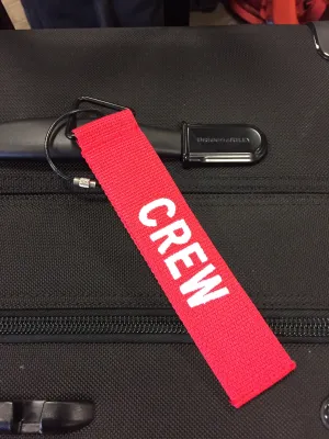 TudeTag - "CREW" Luggage Tag Identifier