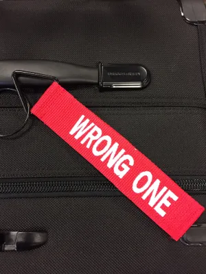 TudeTag - "WRONG ONE" Luggage Tag Identifier